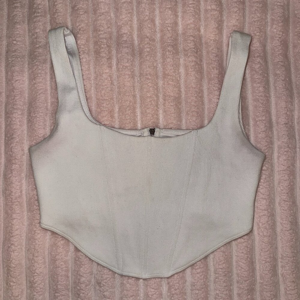 Princess Polly ribbed bustier top